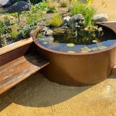 Büyük Korten Çelik Su Özelliği